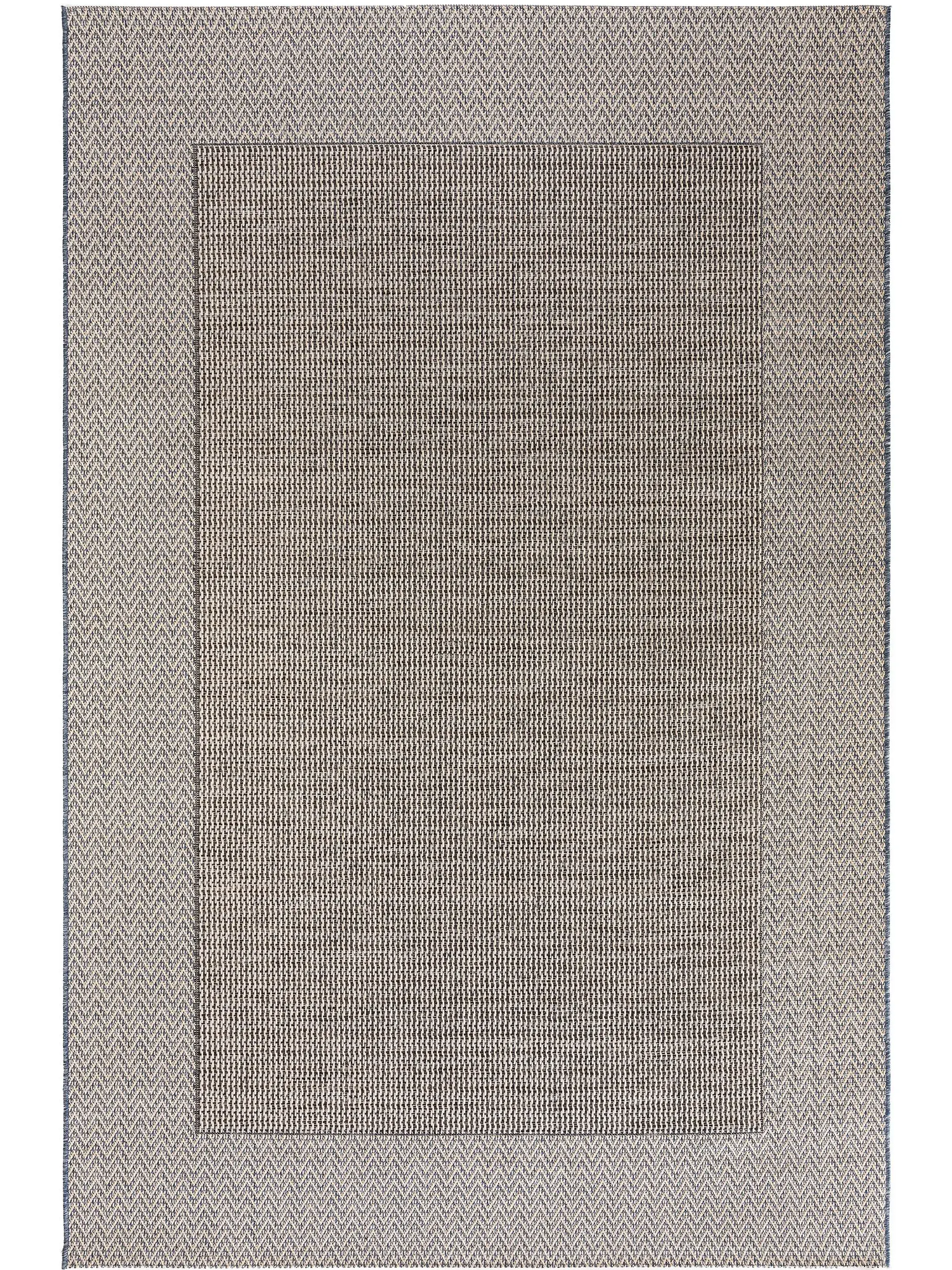 Matta av 100% Polypropen i Beige med 100% Polypropen hög lugg från benuta nest
