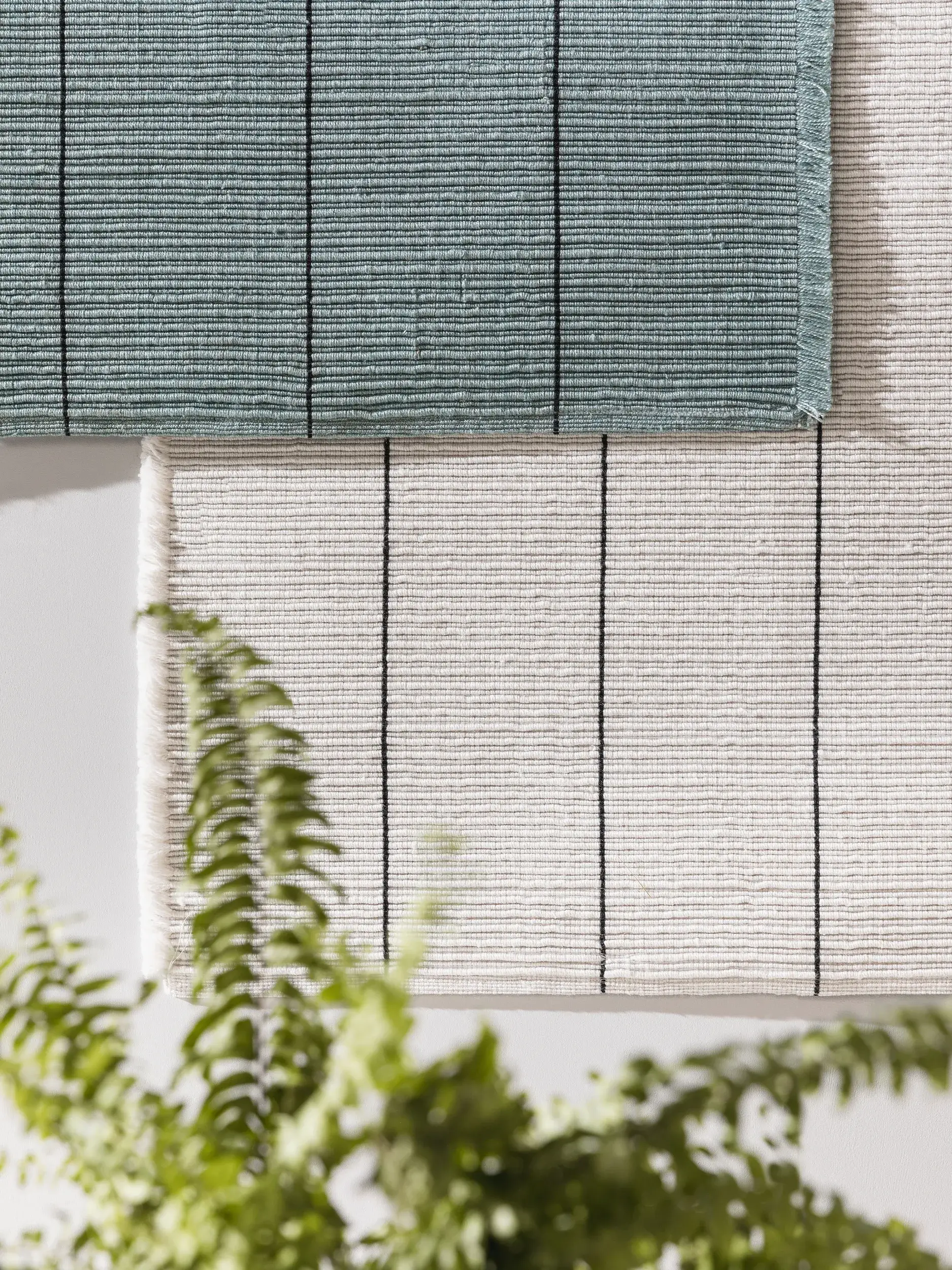 Alfombra Gaia de 100% Polyester (PET reciclado) en Blanco de benuta pure