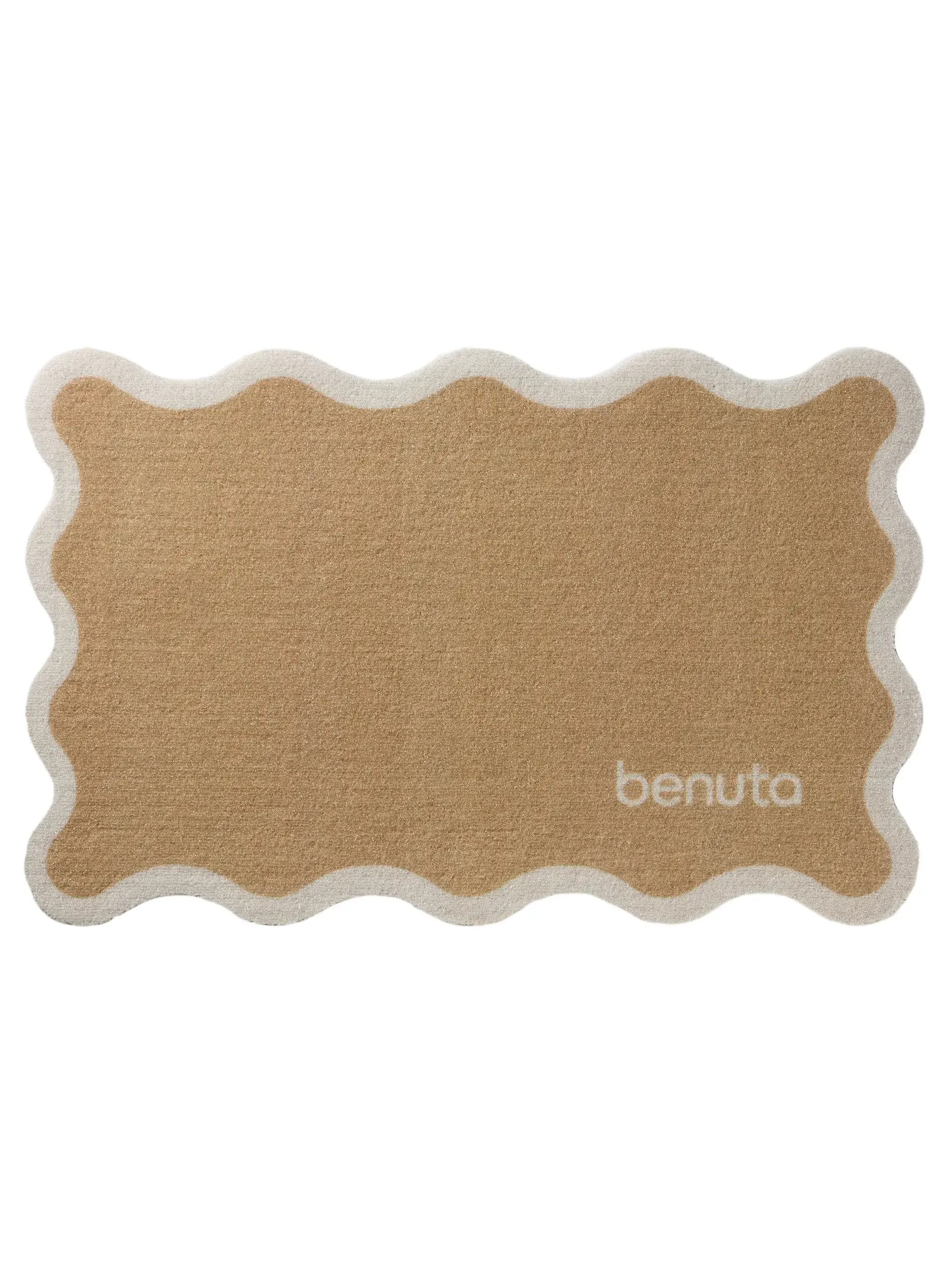 Tappetino Curl Marroncino di 