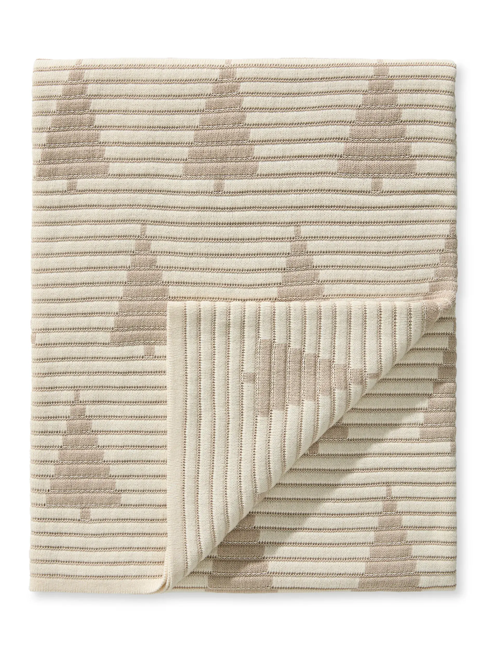 Weihnachtsdecke Nordic Beige von benuta