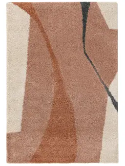 Tapis à poils longs Louise Multicouleur