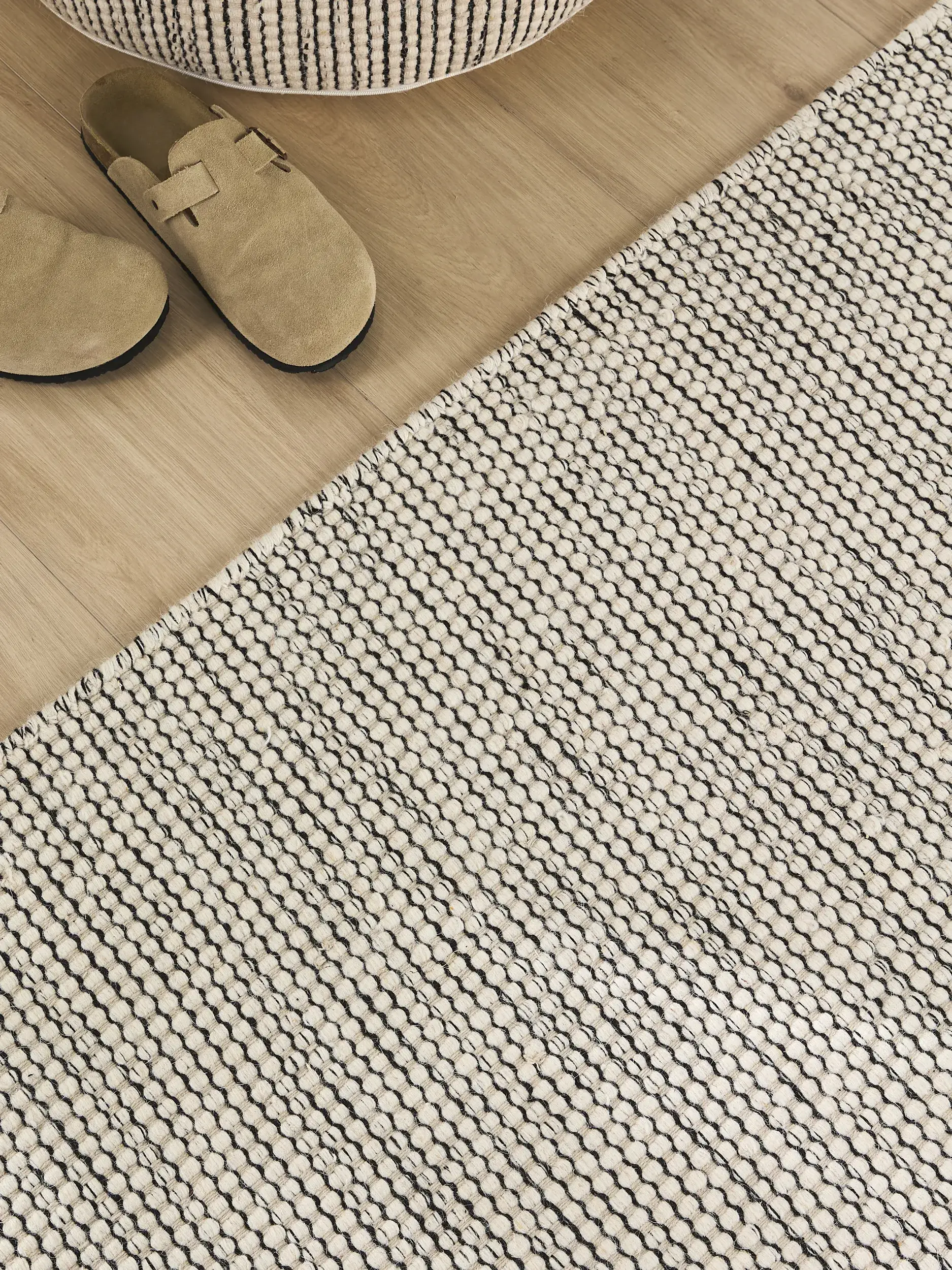 Teppich Rocco aus 80% Wolle, 20% Baumwolle in  von benuta Pure