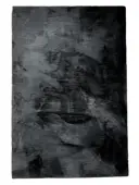 Fur Rug Dave Charcoal
