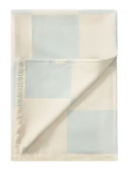 Plaid in cotone Caro Azzuro