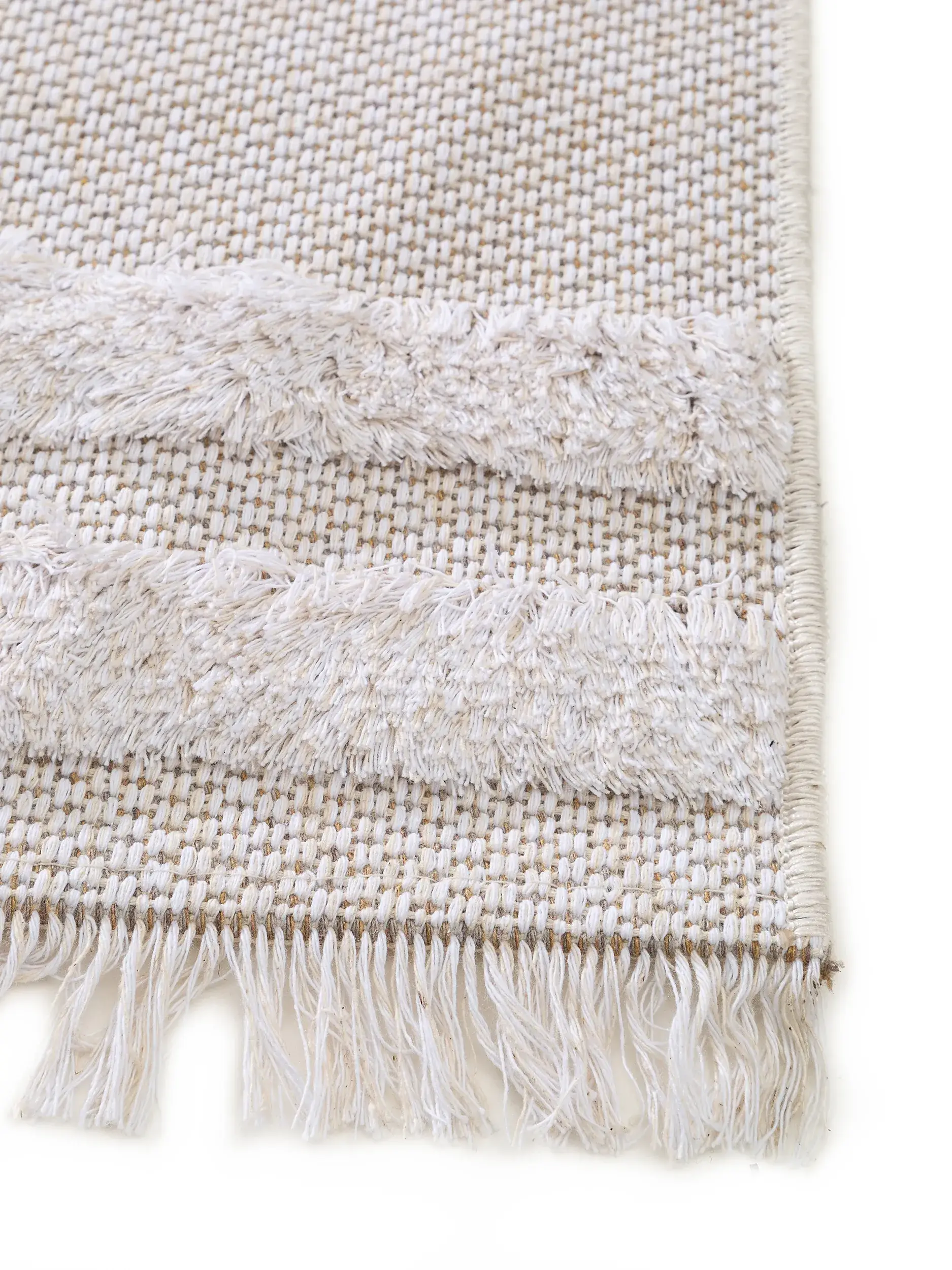 Teppich Oslo aus 100% Baumwolle in Beige von benuta Pop