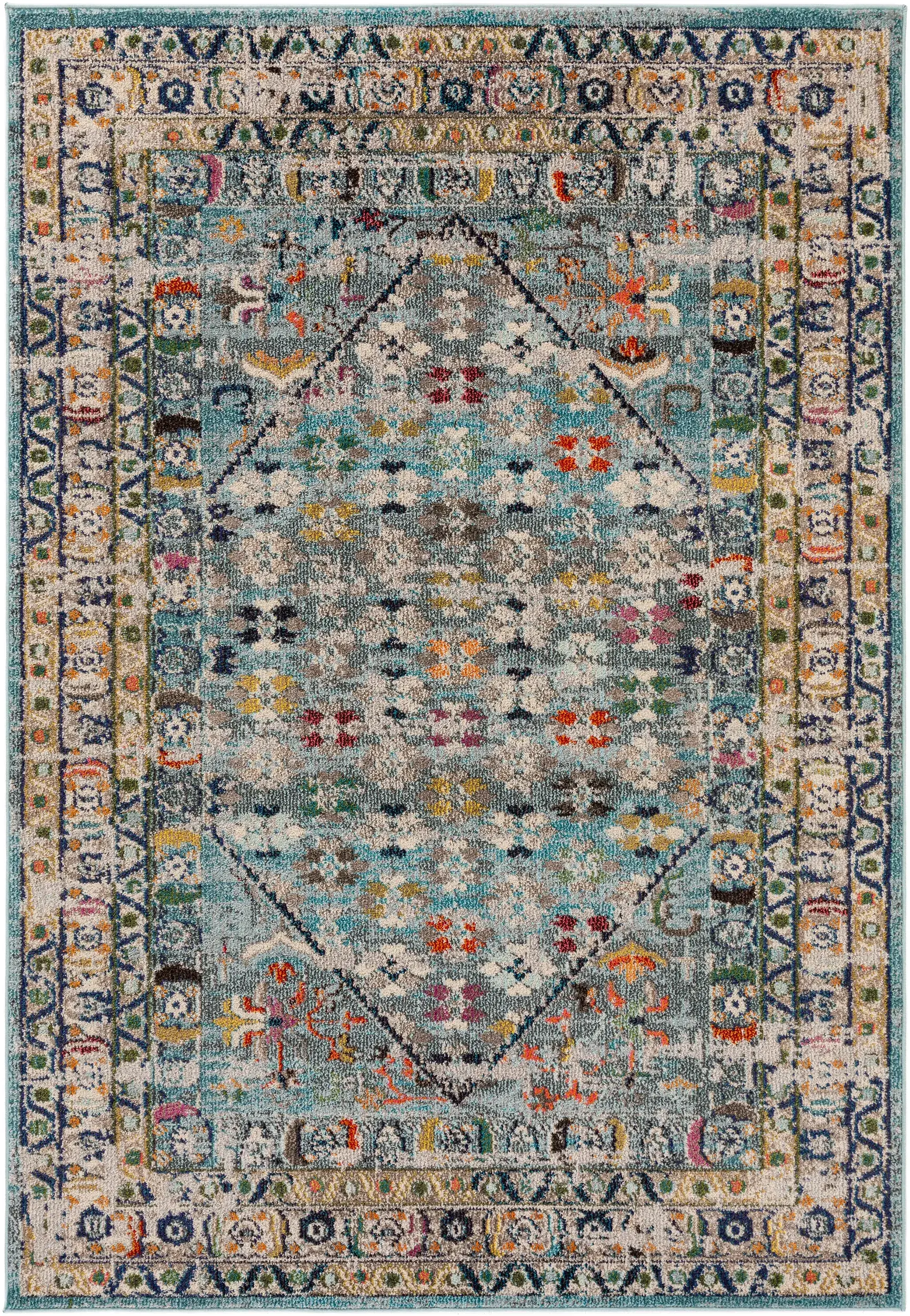 Teppich Casa Blau von 