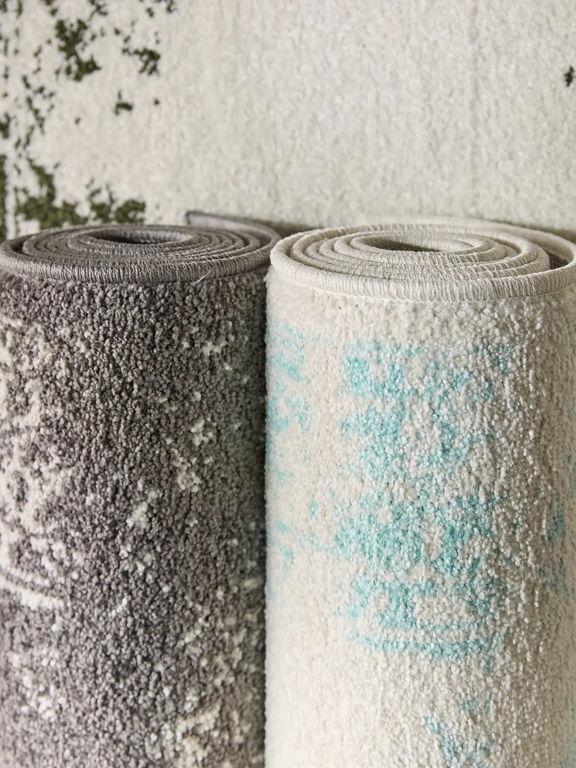Rug made of 100% Polypropylen in Beige with a 100% Polypropylen high pile by benuta Basic