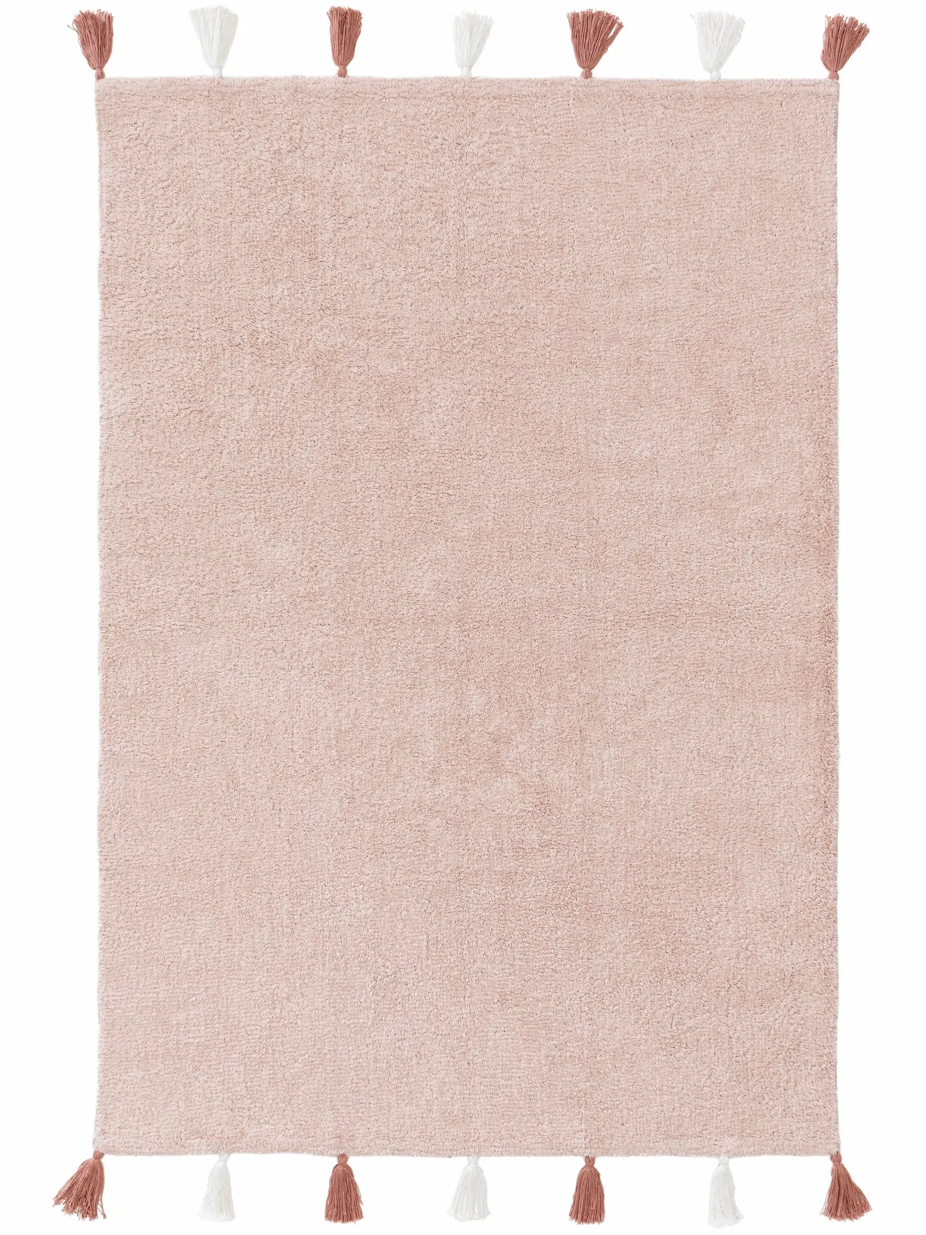 Matto 100% Baumwollea värissä Rosa 100% Baumwolle korkealla nukalla merkiltä Lytte