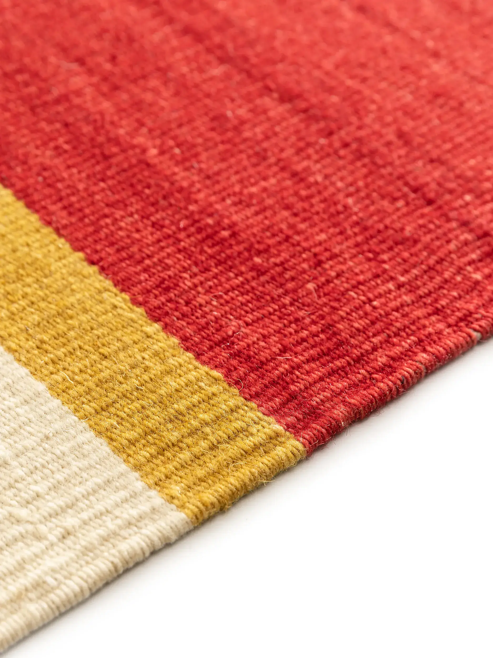 Teppich aus 80% Wolle, 20% Baumwolle in Multicolor mit 80% Wolle, 20% Baumwolle hohem Flor von benuta Nest