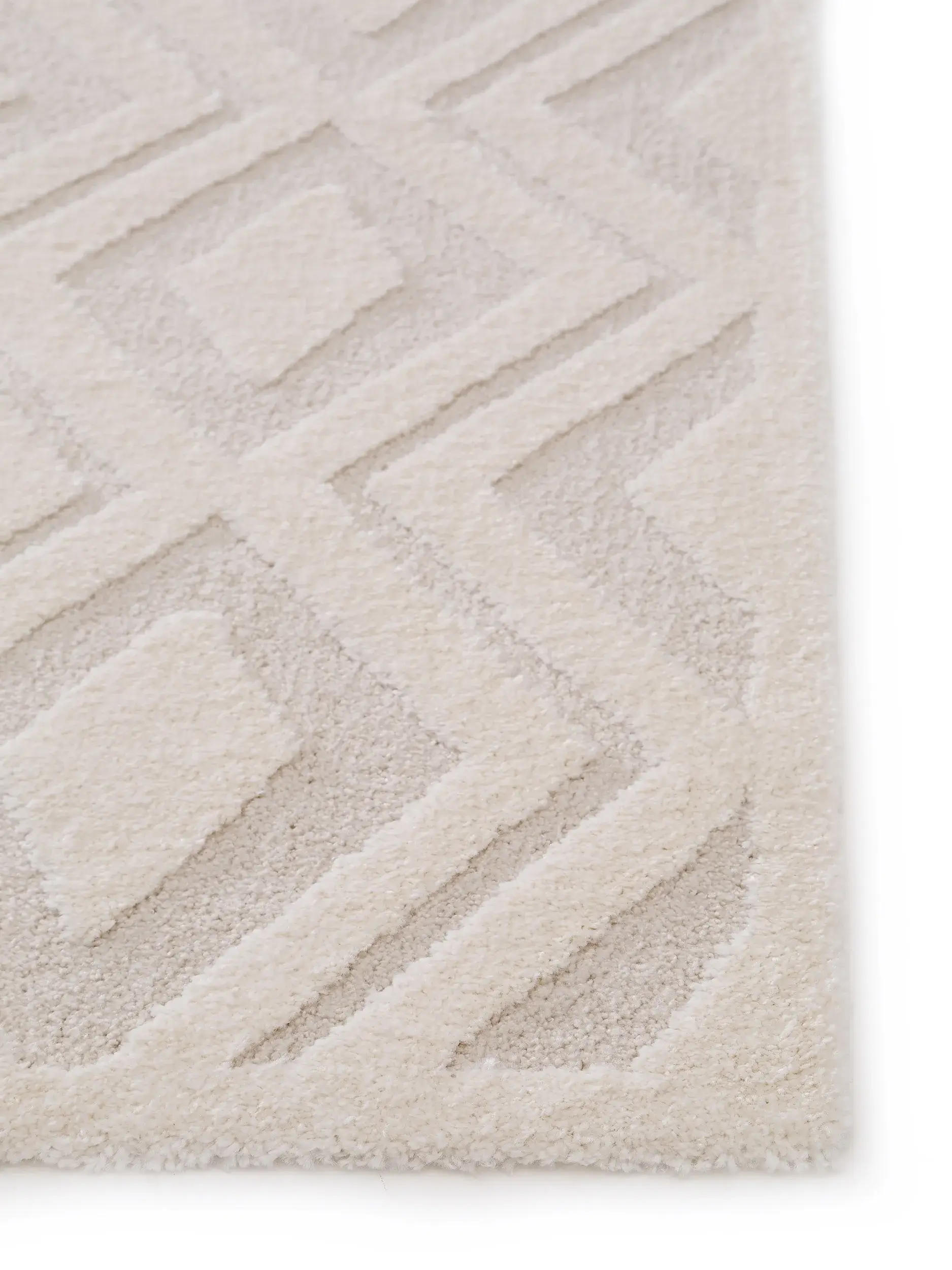 Alfombra de 60% Polipropileno, 40% Poliéster en Beige con un pelo de {{Placeholder_Pile Height}} de altura de benuta nest