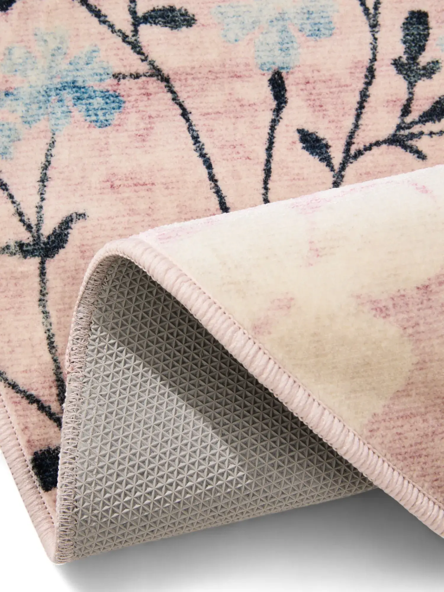 Rug made of 100% Polyester in Multicolour with a 100% Polyester high pile by benuta Nest
