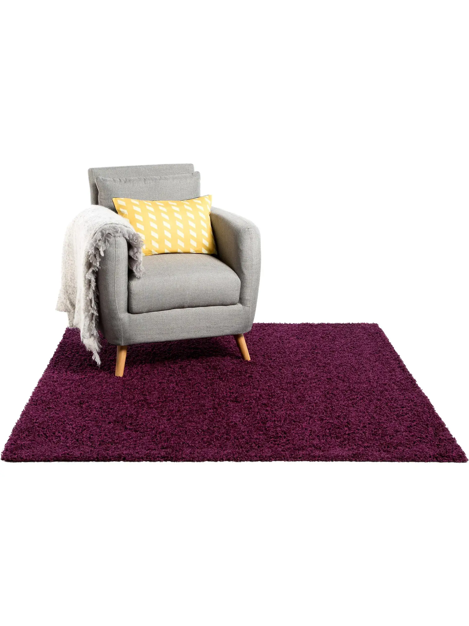 Tapis Swirls en 100% Polypropylène en Mauve de benuta
