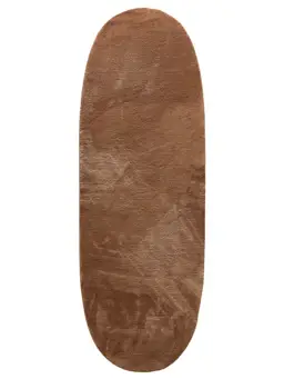 Shaggy koberec Yumi Hnědá