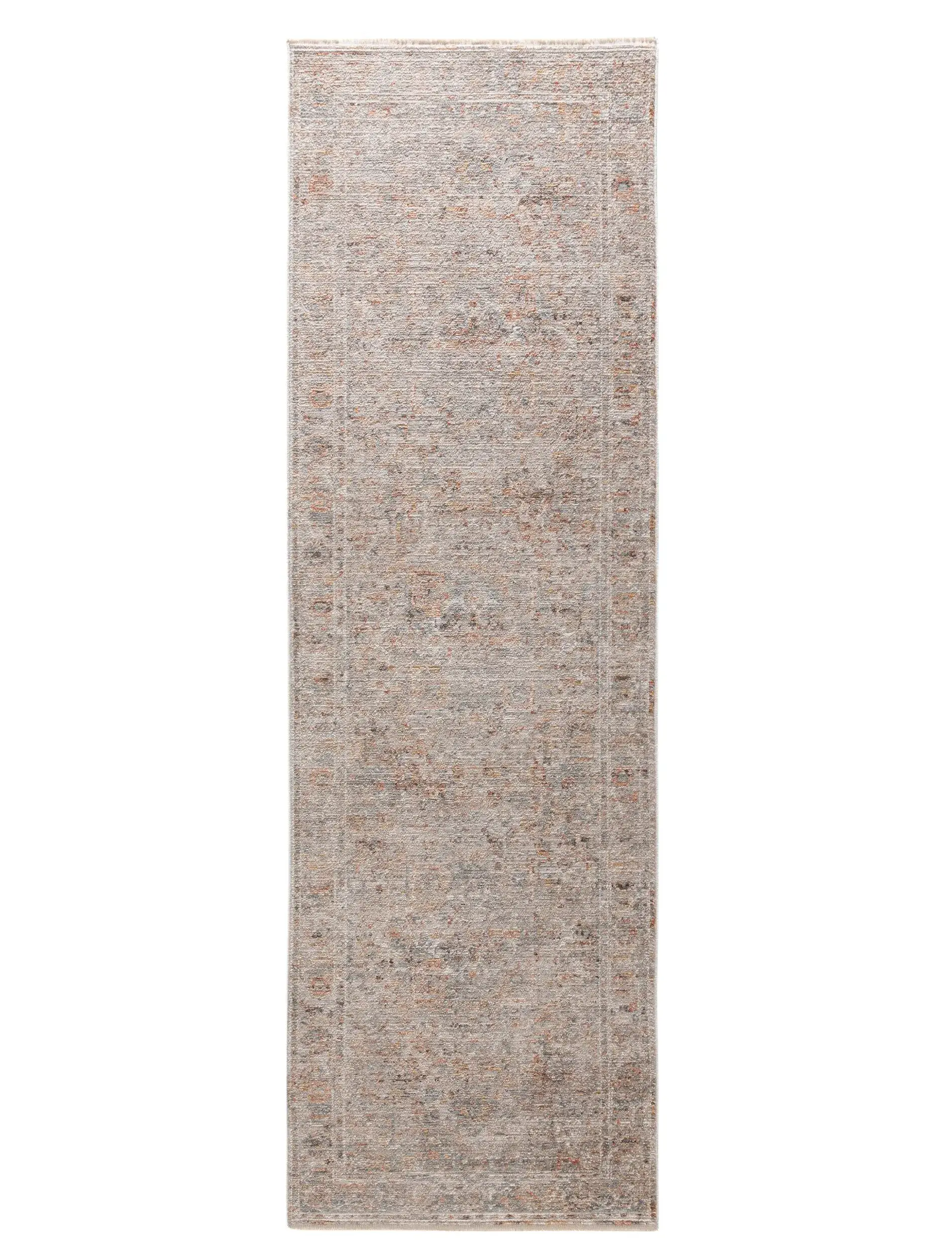 Koberec z 100% Polyester v Šedá s vlasem výšky 100% Polyester od benuta nest