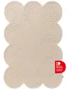 Wollteppich Helix Cream