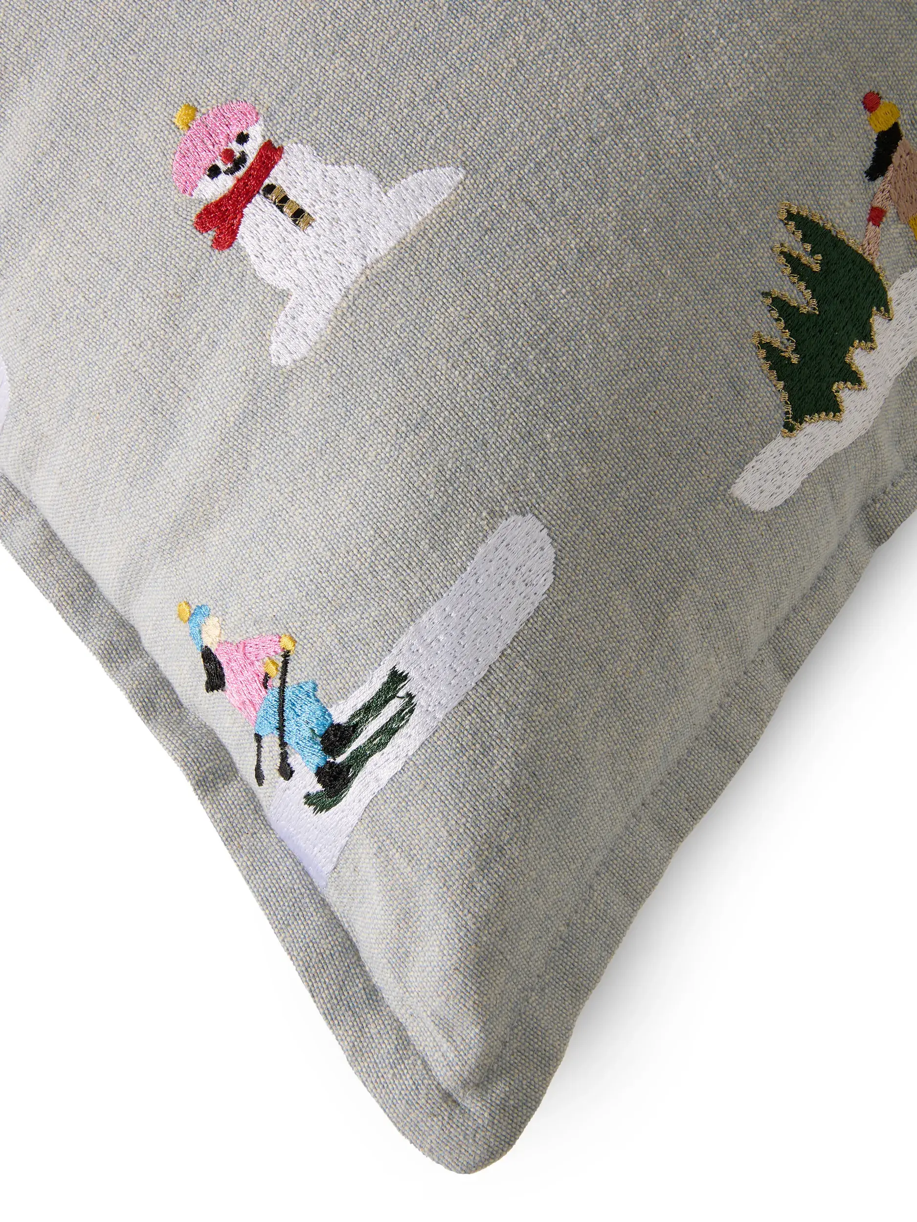 Kerstkussen Joyful Blauw van benuta
