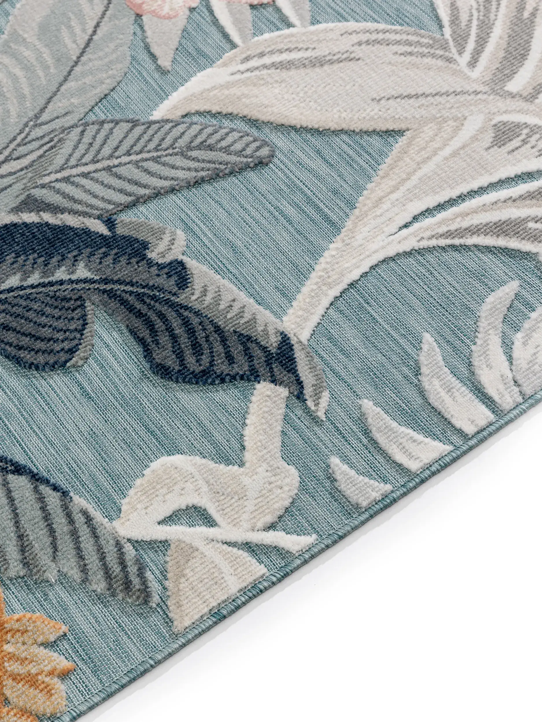 Rug made of 100% Polypropylen in Multicolour with a 100% Polypropylen high pile by benuta Basic