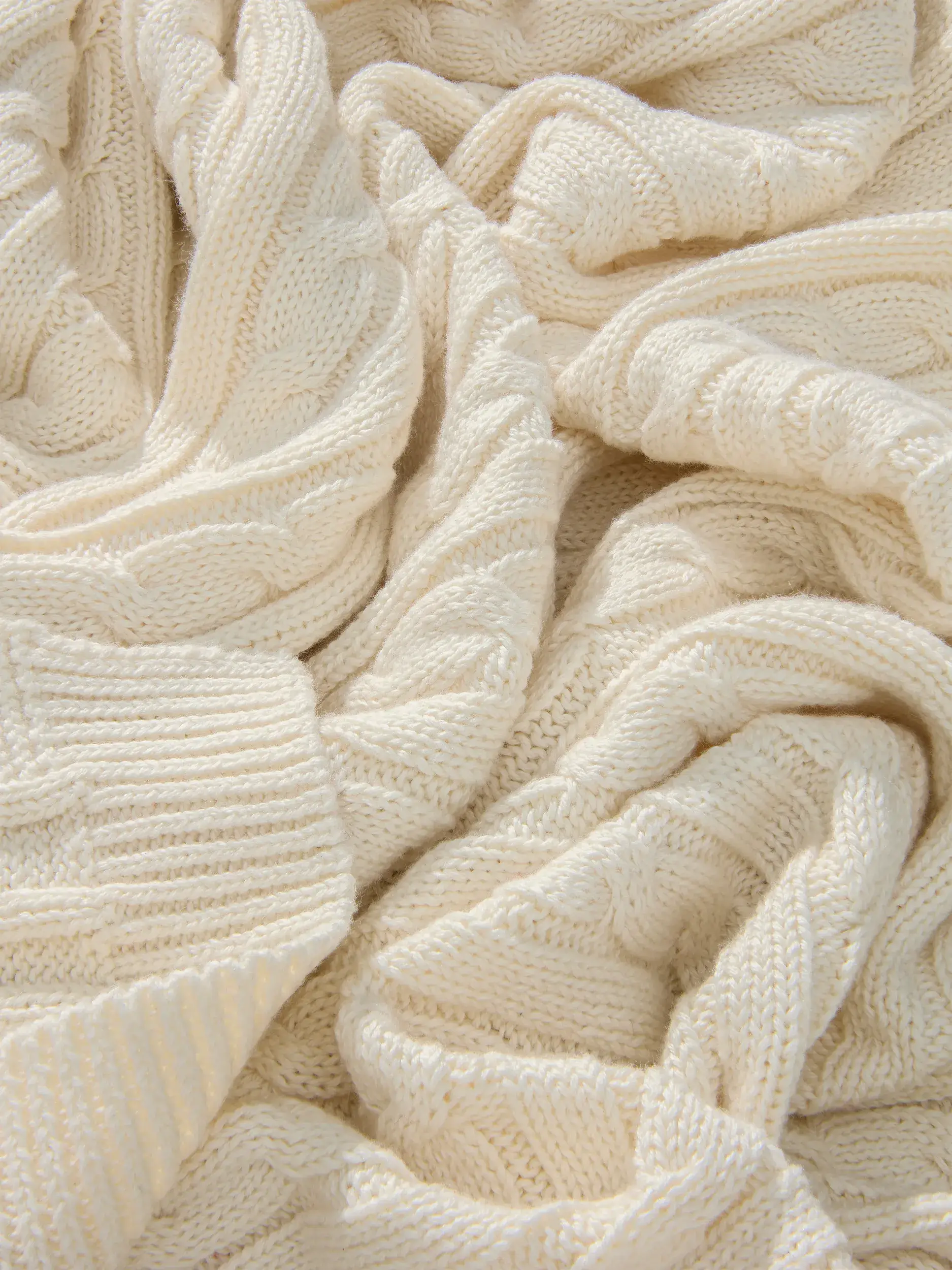 Coperta natalizia Classic Crema di benuta