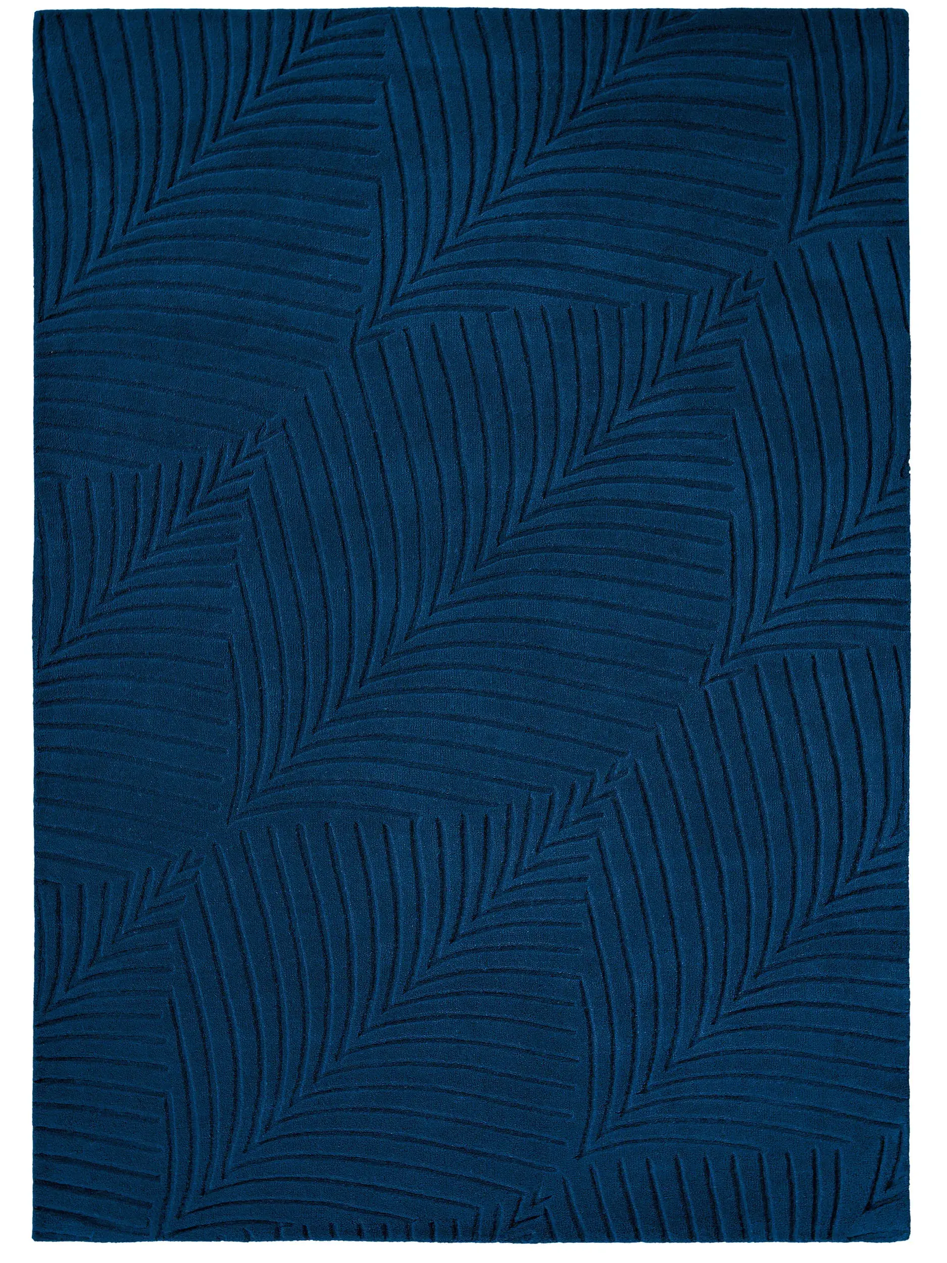 Rug made of 100% Wolle in Blau with a 100% Wolle high pile by benuta