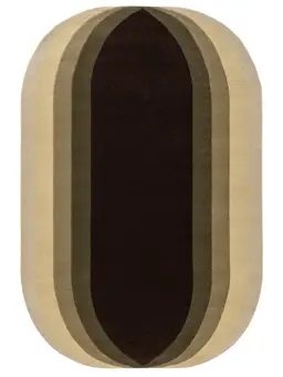 Wollteppich Quin Grün