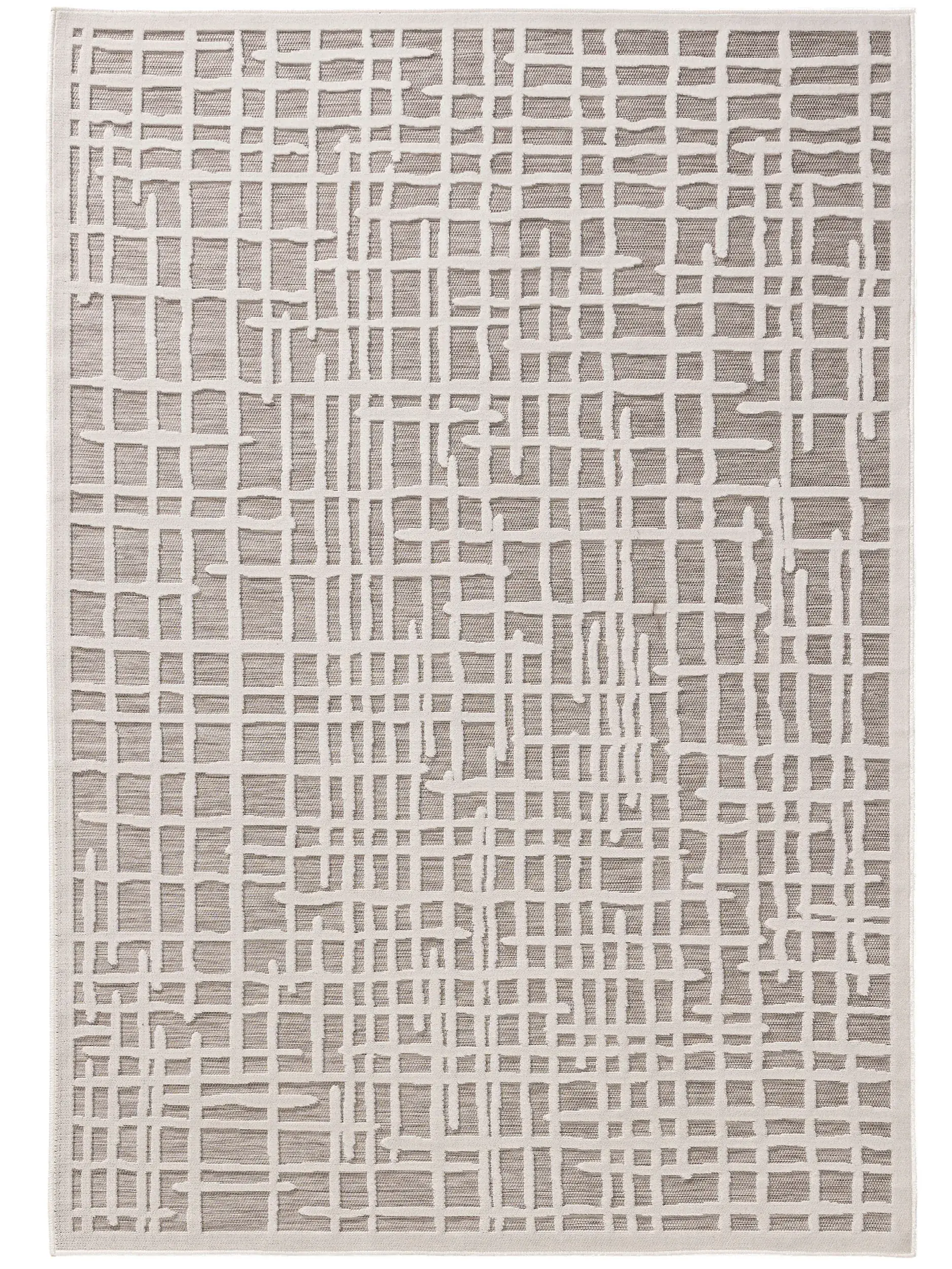 Koberec z 100% Polypropylen v Beige s vlasem výšky 100% Polypropylen od benuta Basic