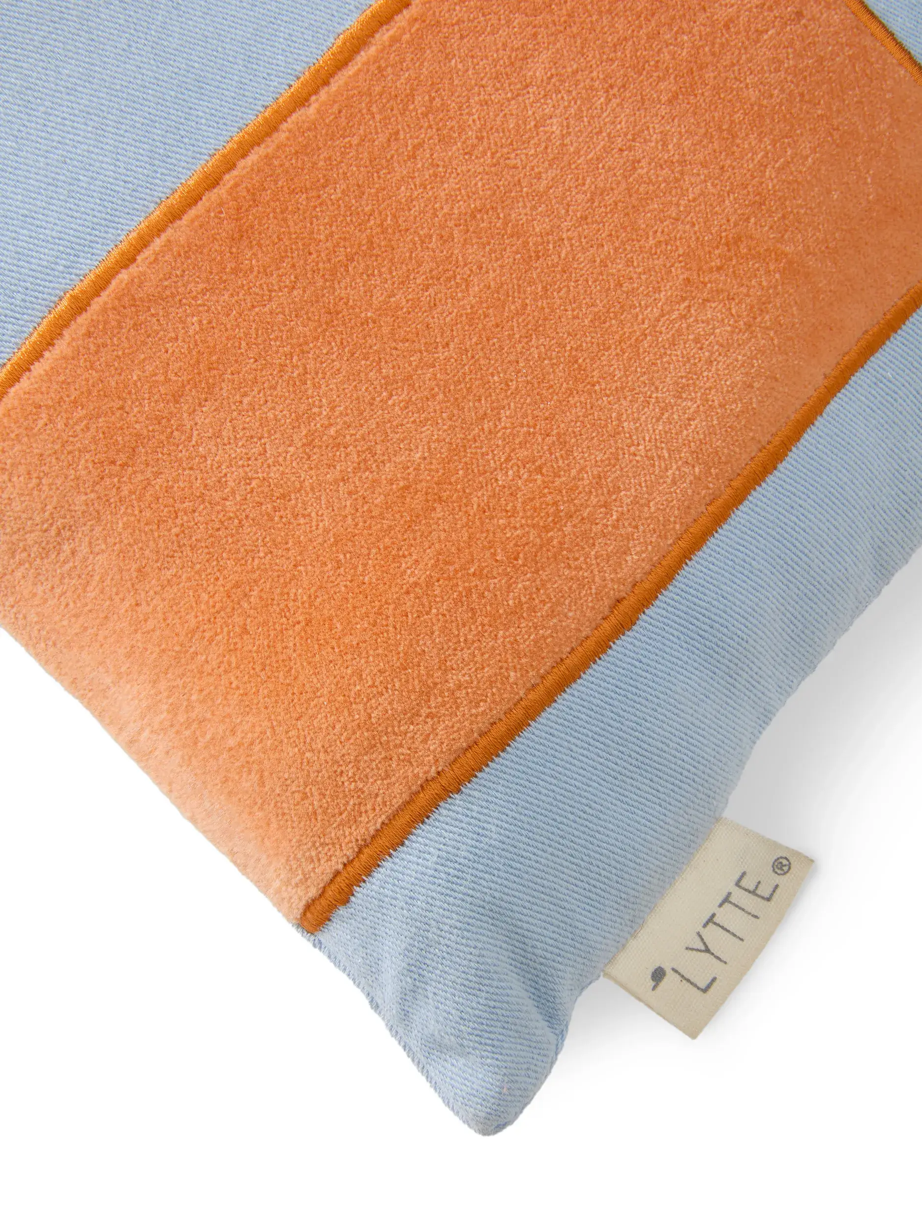 Cushion Niels Blue/Orange by Lytte