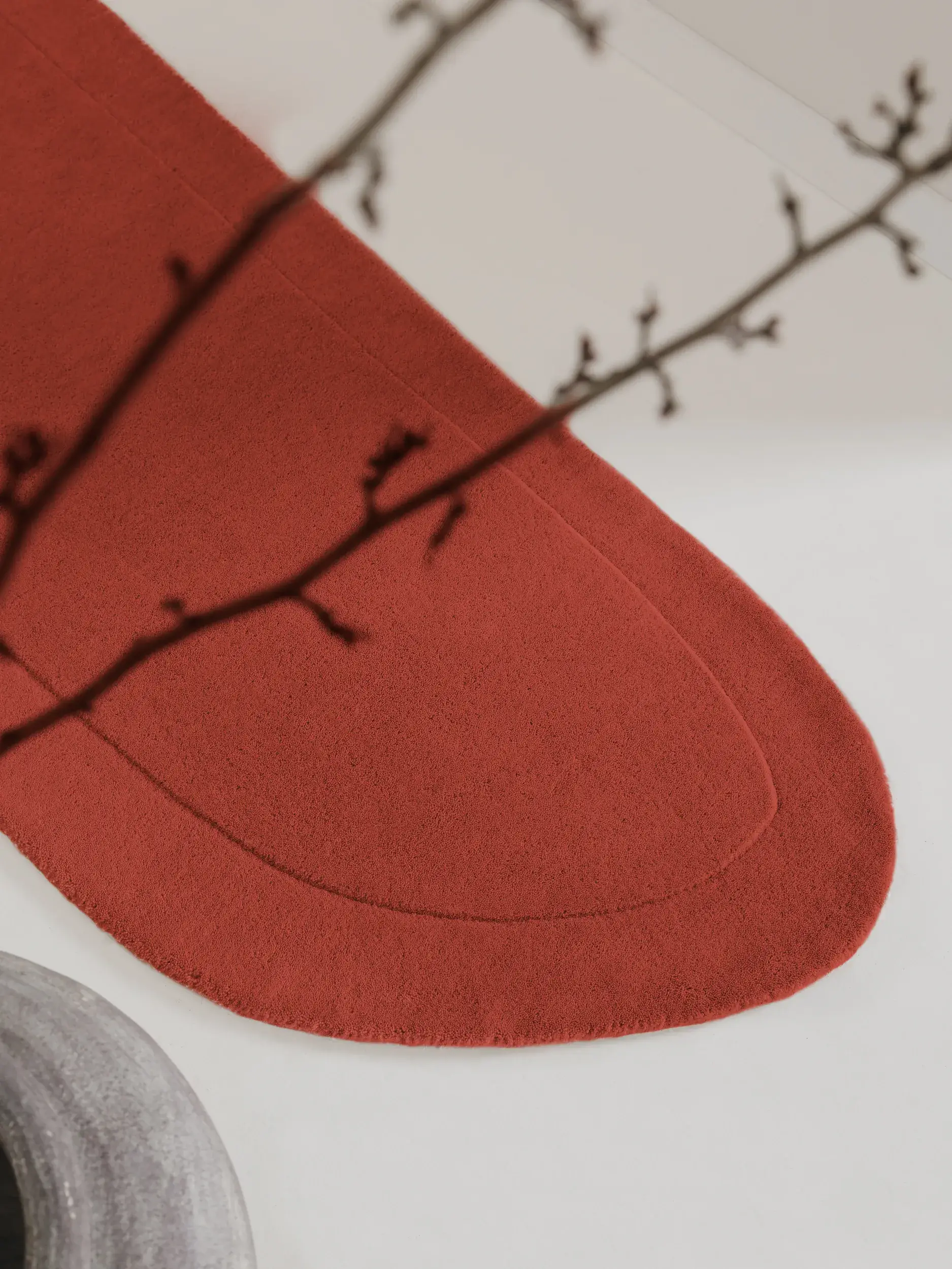 Teppich Shape aus 100% Wolle in  von benuta Pure