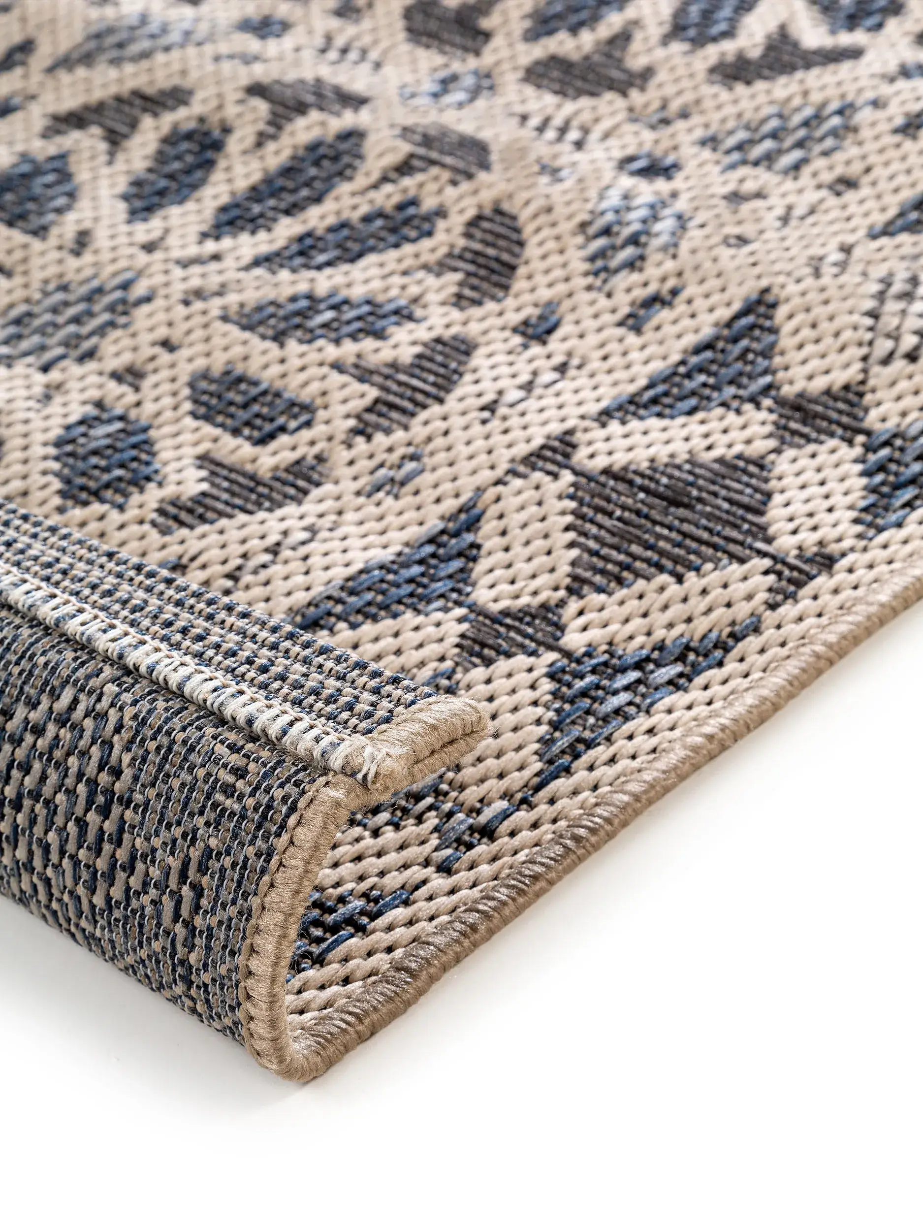 Tapis en 100% Polypropylène en Beige avec une pile de 100% Polypropylène de hauteur de benuta nest