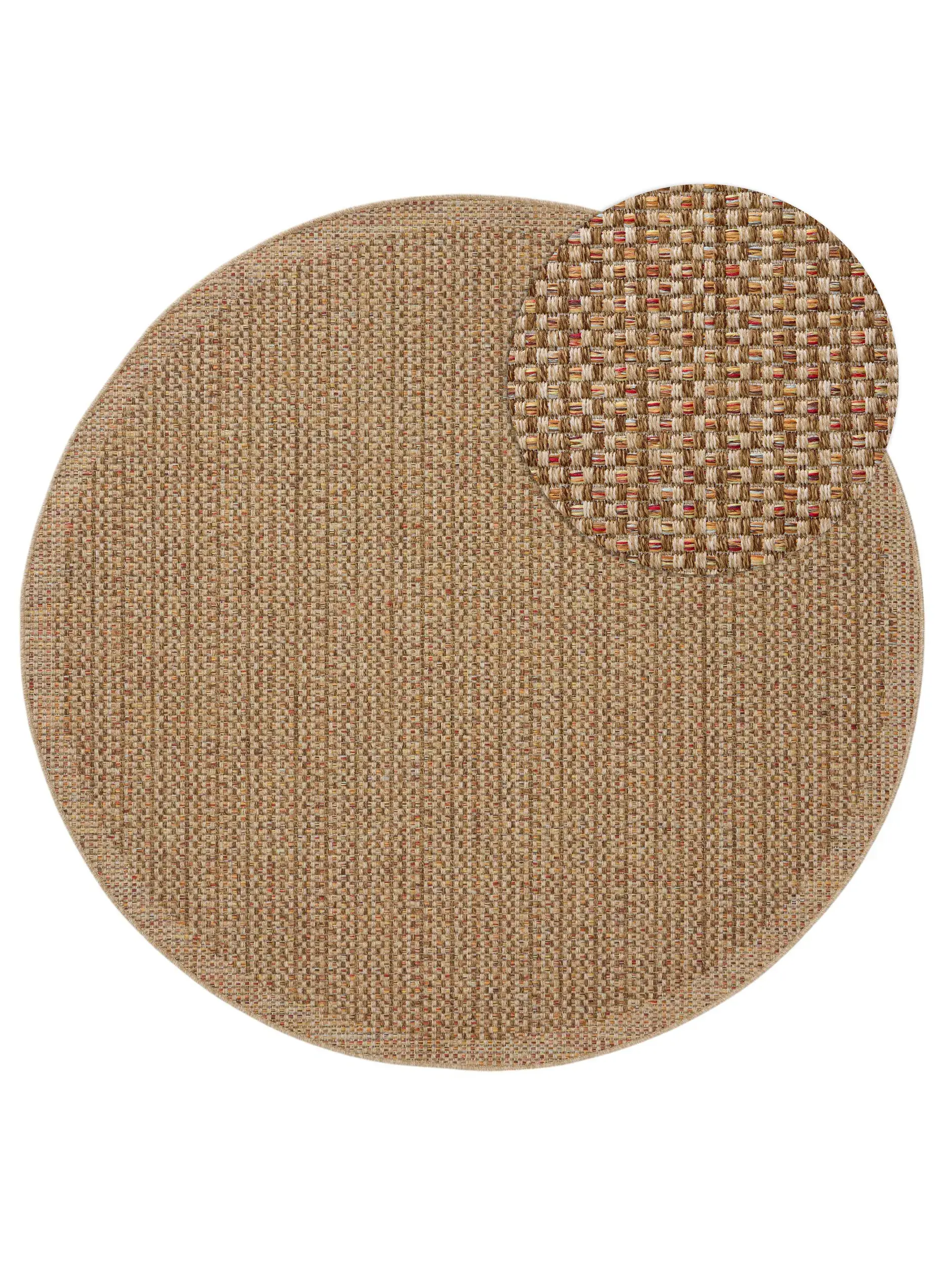Rug made of 100% Polypropylen in Multicolour with a 100% Polypropylen high pile by benuta Nest