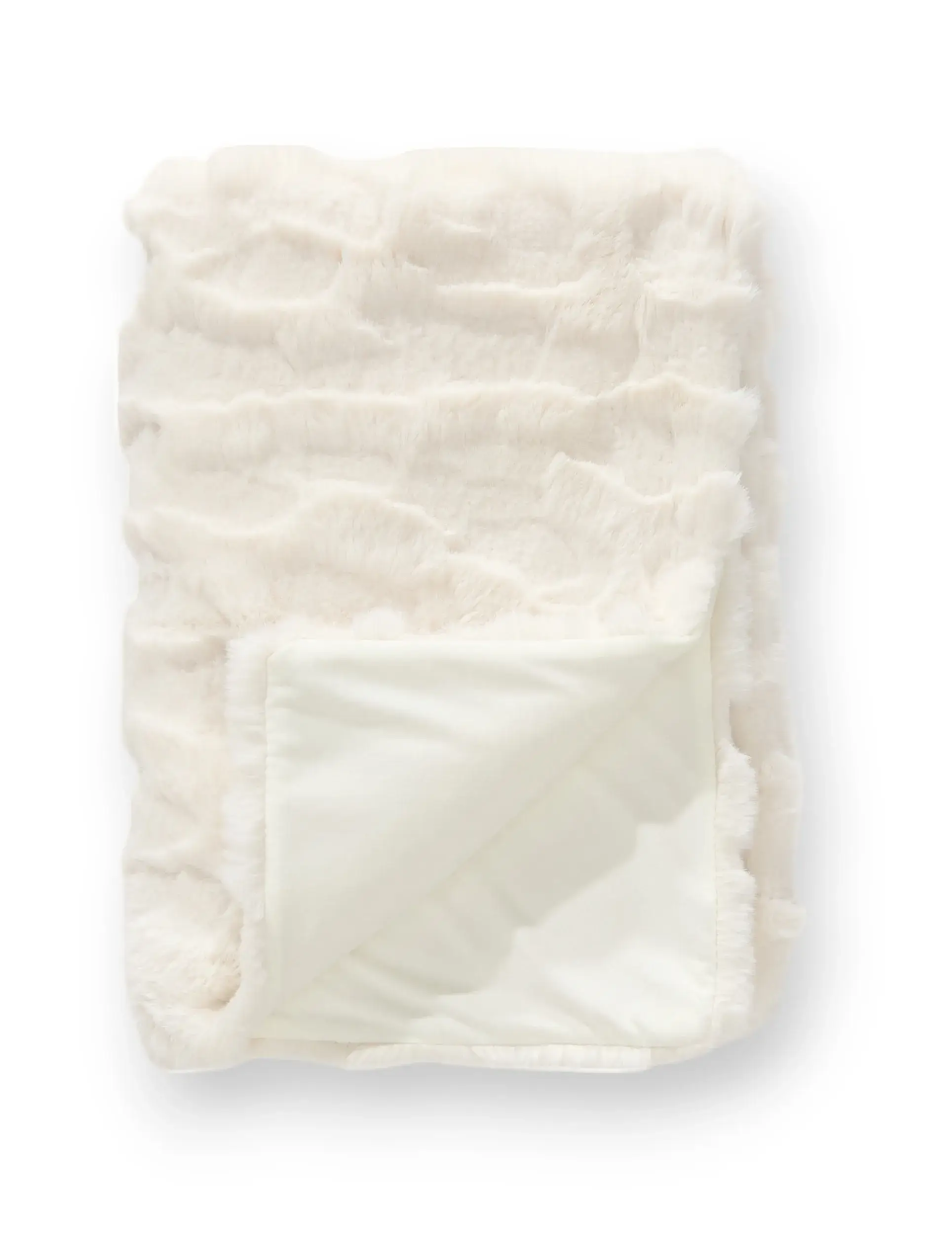 Decke Immy Cream im Design  aus  von benuta Pop