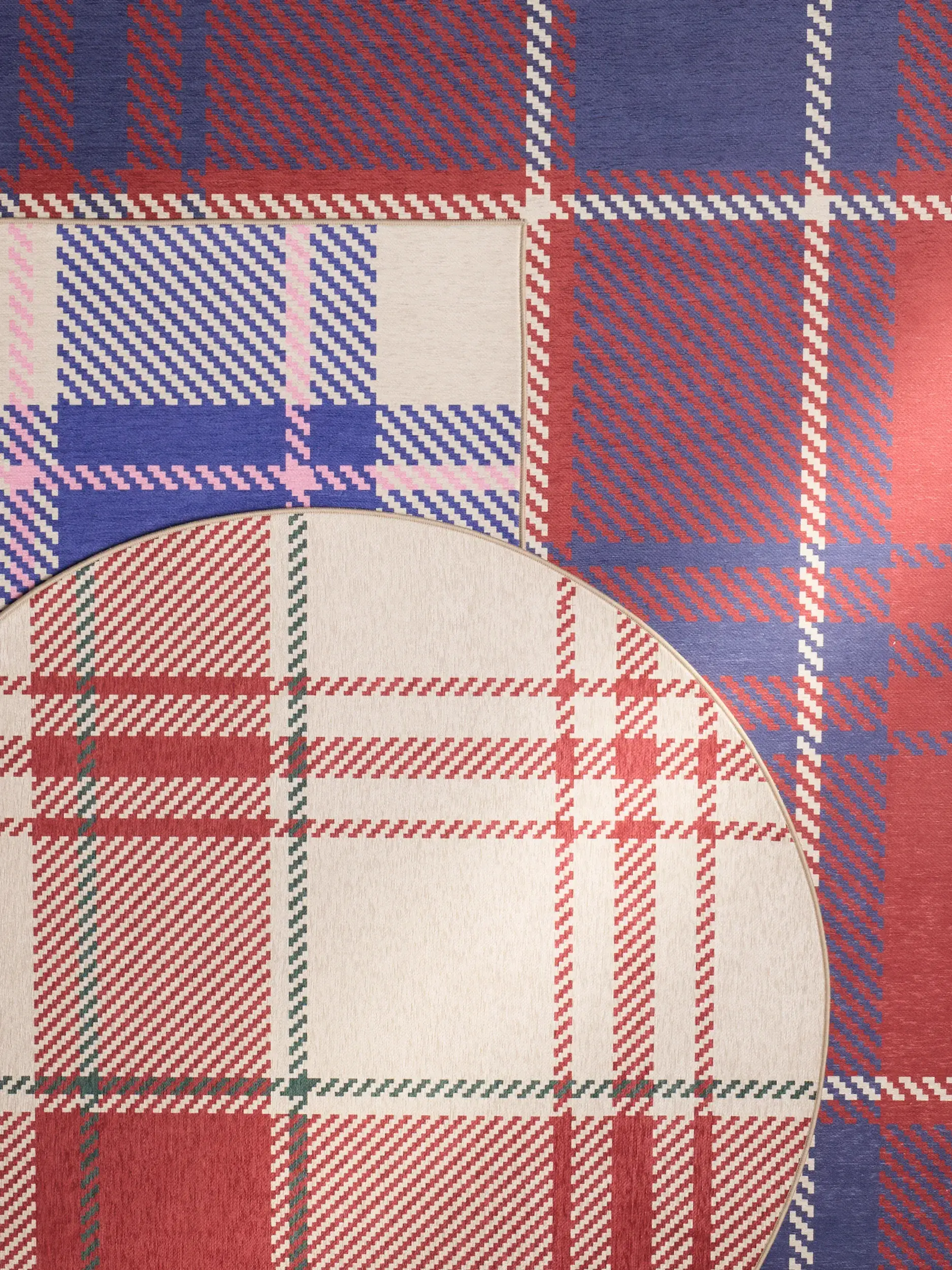 Teppich Angus aus 100% Polyester in  von benuta Pop