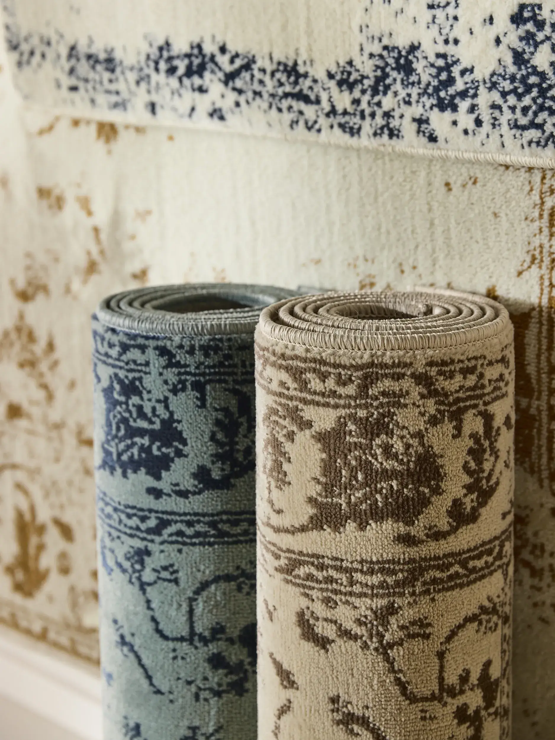 Rug made of 100% Polypropylen in Turquoise with a 100% Polypropylen high pile by benuta Basic