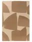 Teppich aus recyceltem Material Smilla Beige