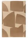 Teppich aus recyceltem Material Smilla Beige