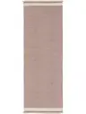 Wollteppich Läufer Karla Pink