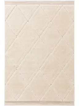 Hochflorteppich Aimee Cream/Beige