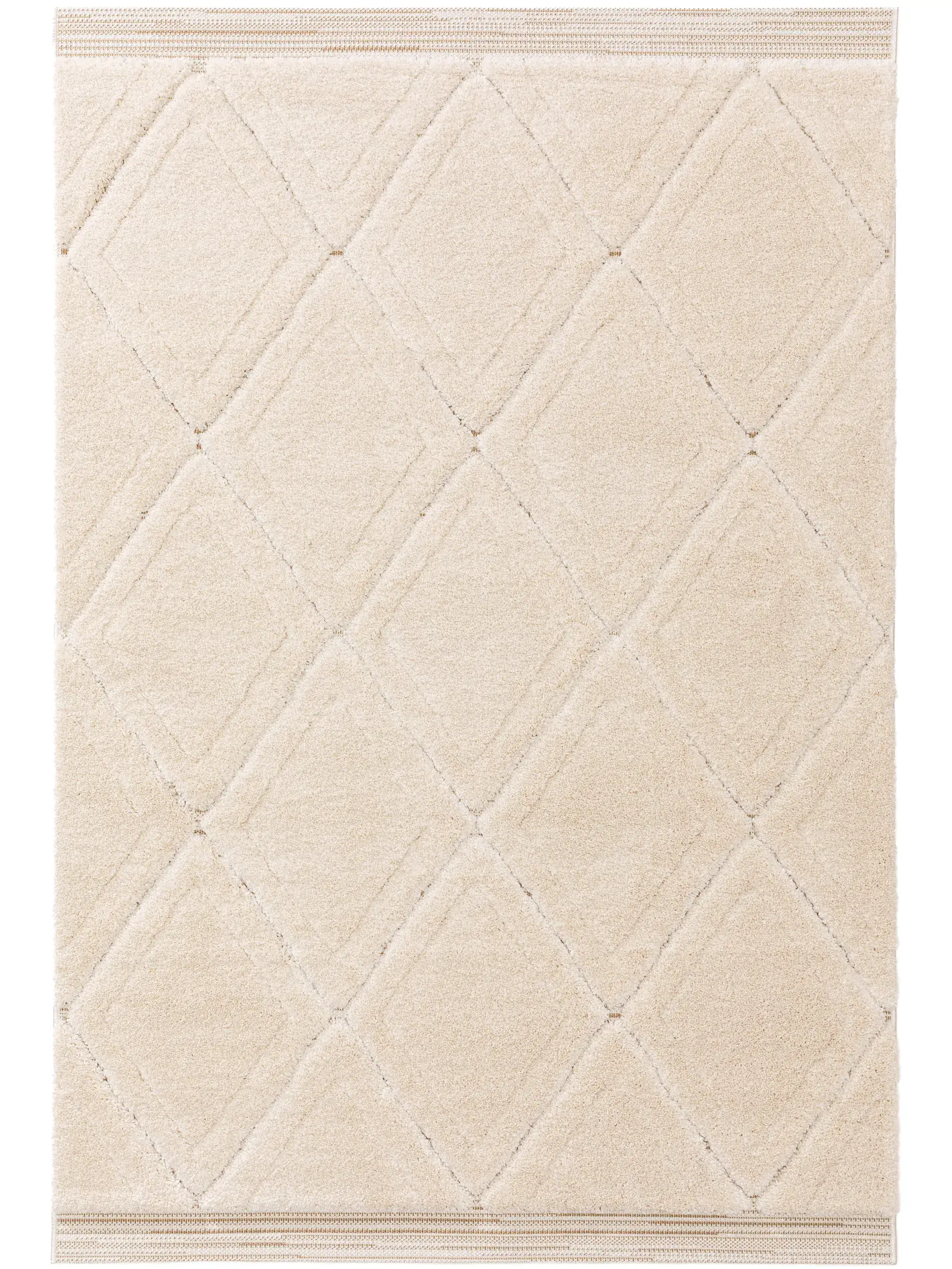 Teppich Aimee aus 100% Polypropylen in Beige von benuta Nest