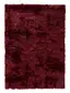 Waschbarer Hochflorteppich Nanuk Bordeaux