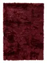 Waschbarer Hochflorteppich Nanuk Bordeaux
