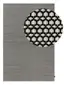 Wollteppich Hera Beige/Schwarz