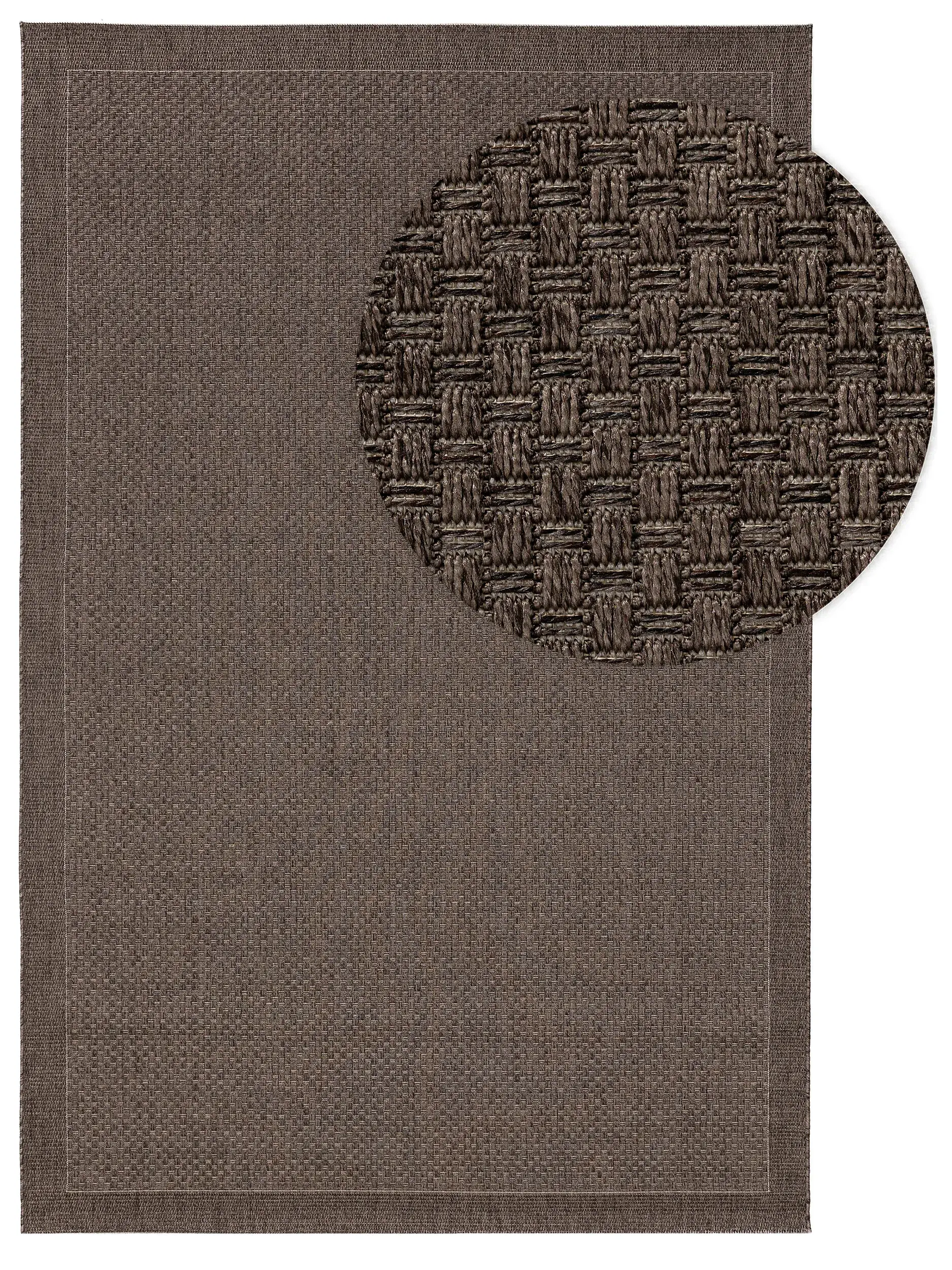 Alfombra de 100% Polipropileno en Gris con un pelo de {{Placeholder_Pile Height}} de altura de benuta nest