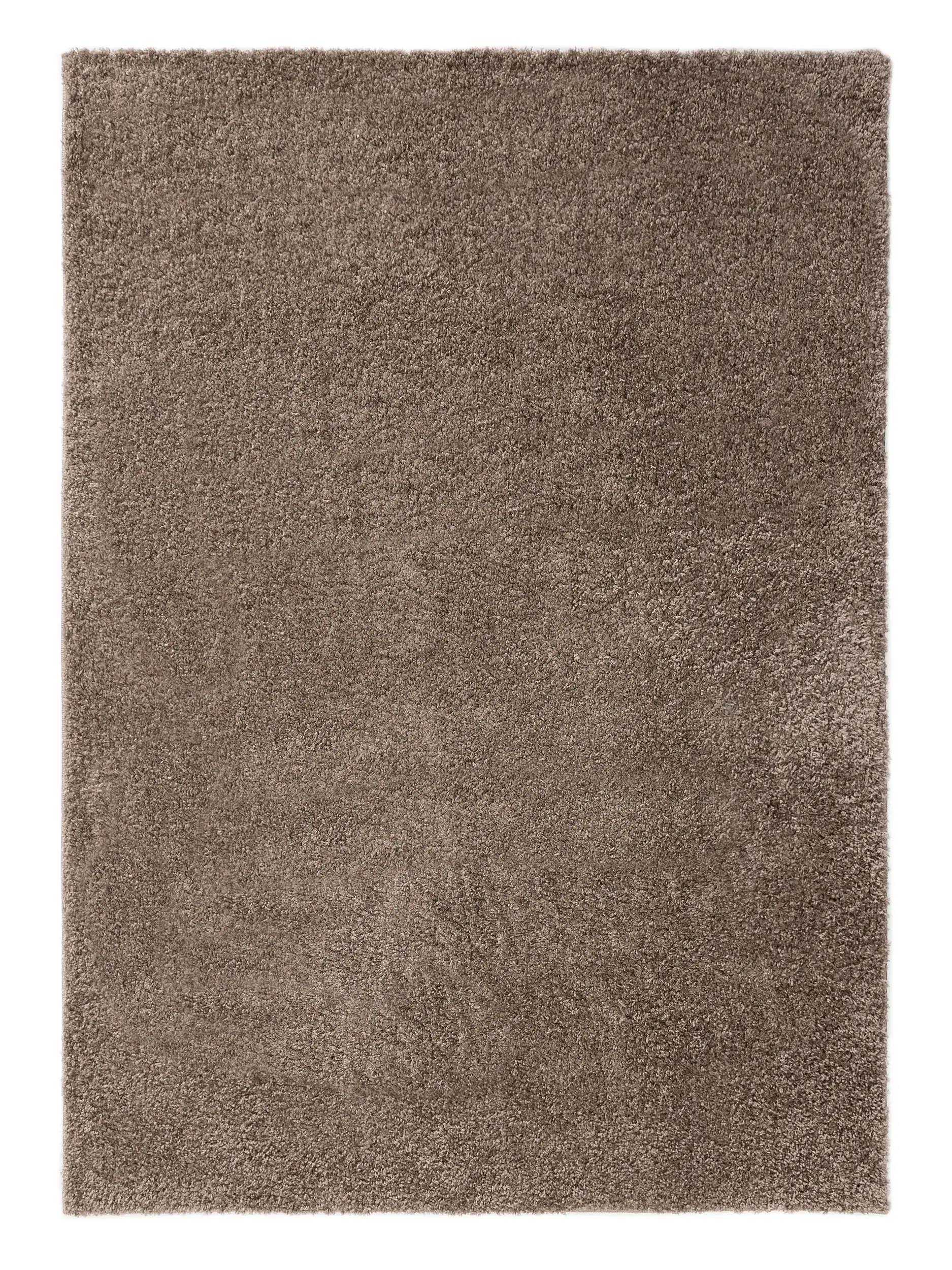 Tapete de 100% Polypropylen em Taupe com pelo de 100% Polypropylen de altura da benuta Basic