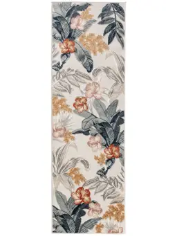 Tappeto passatoia per esterni Flora Multicolor