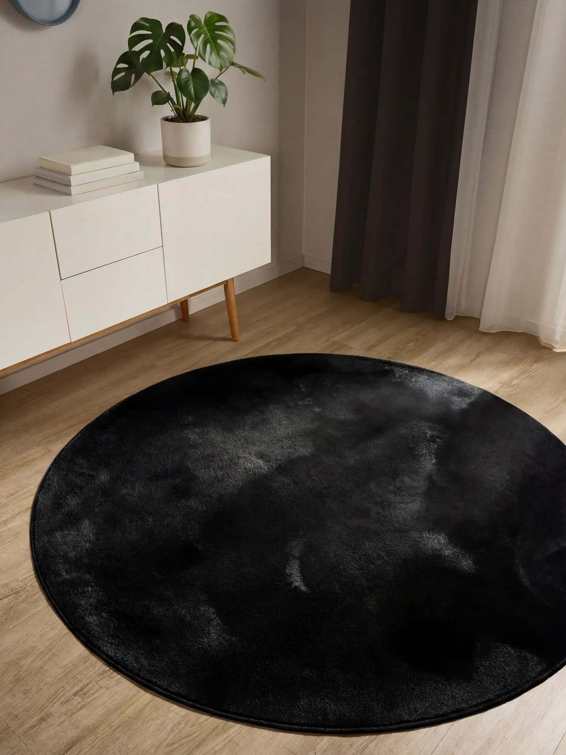 Tappeto Furry di 100% Poliestere in  di benuta Basic