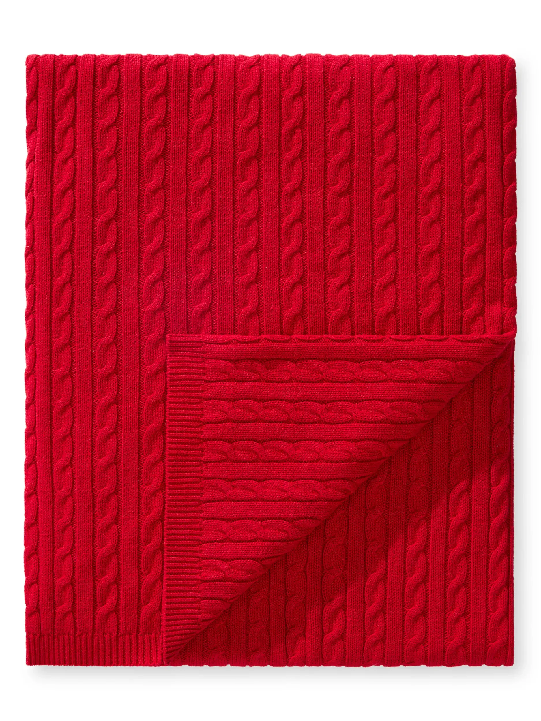 Coperta natalizia Classic Rosso di benuta