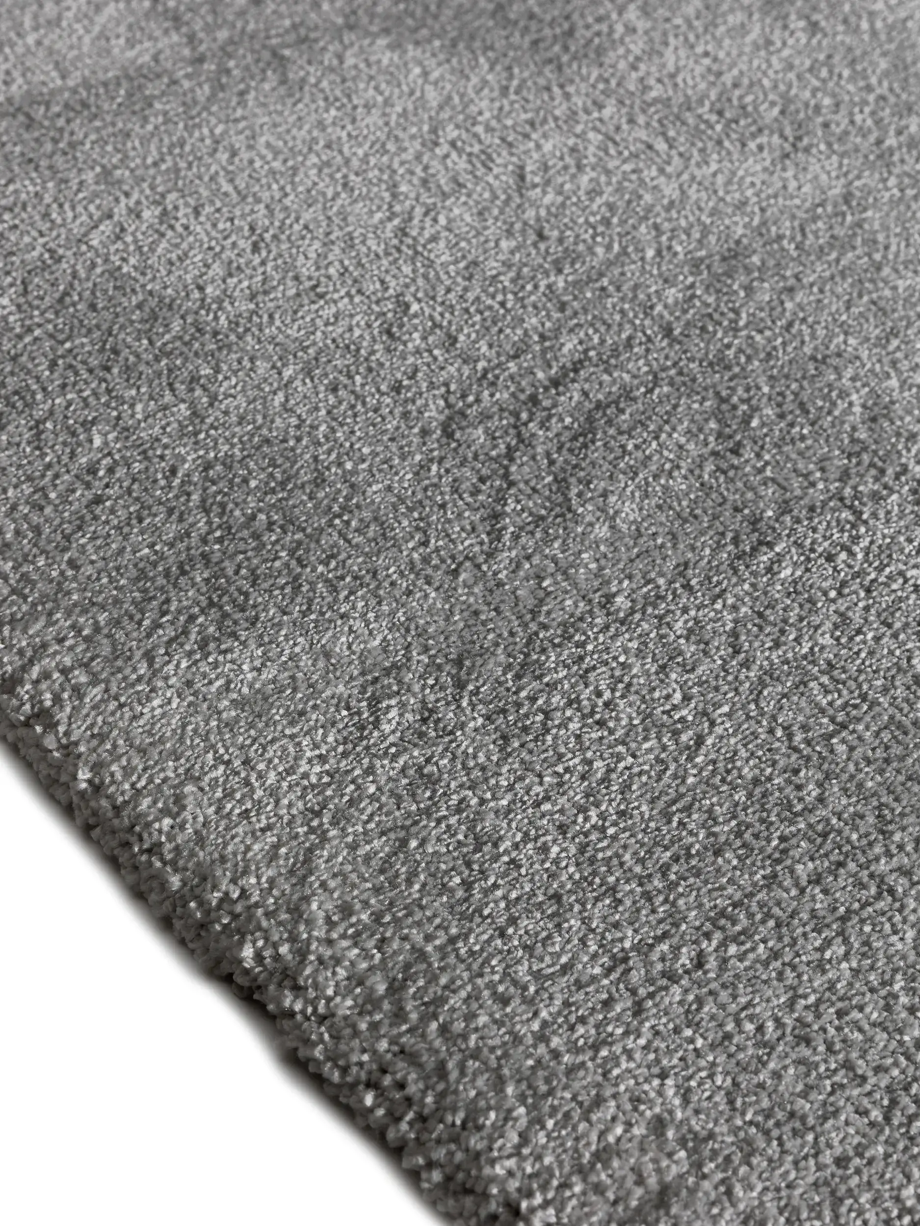 Rug made of 100% Polypropylen in Grau with a 100% Polypropylen high pile by benuta Nest