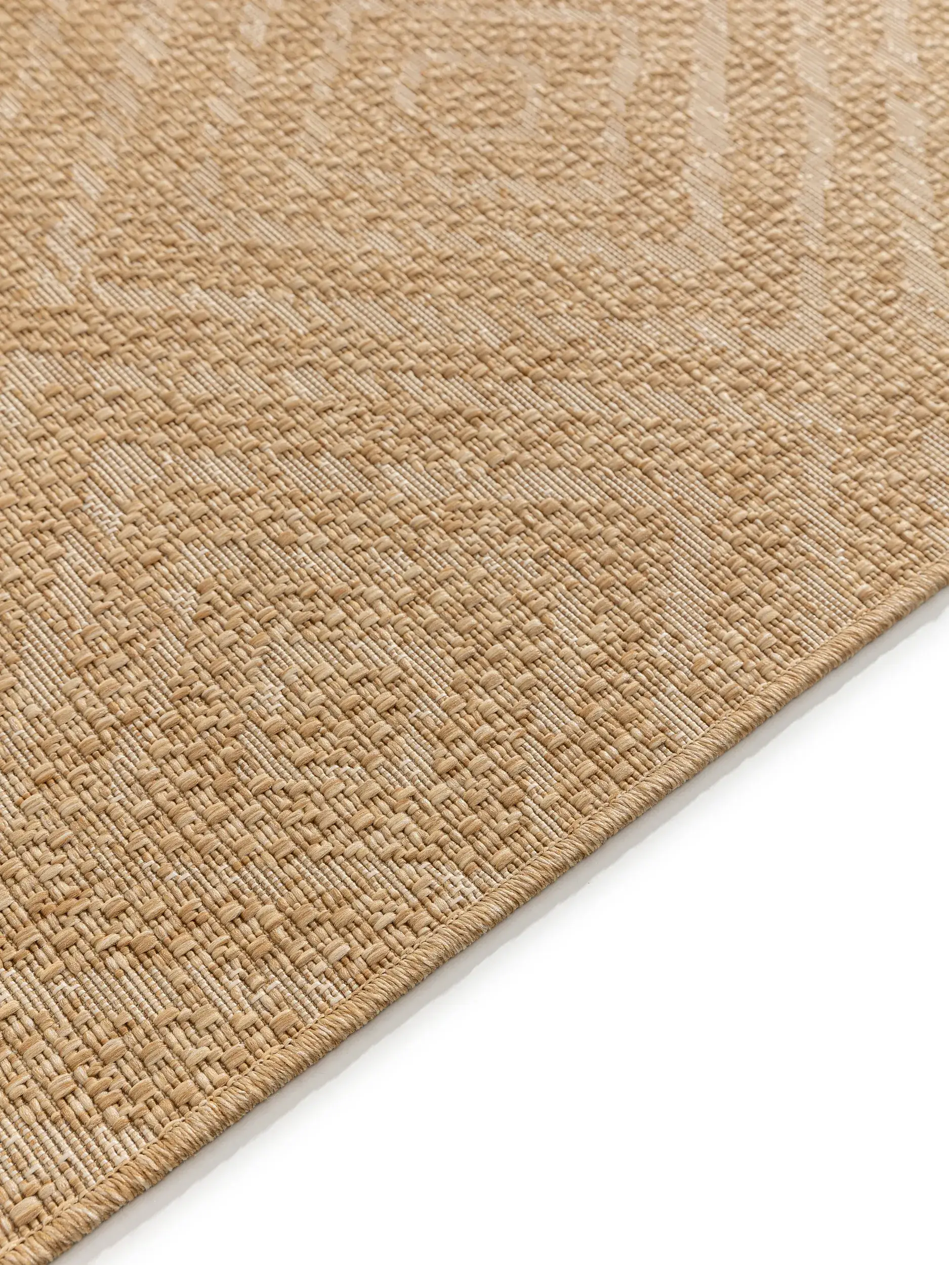 Rug made of 100% Polypropylen in Brown with a 100% Polypropylen high pile by benuta Nest