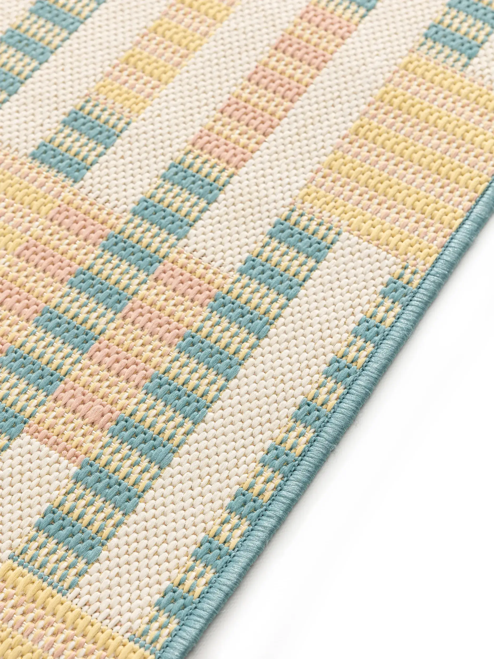 Teppich aus 100% Polypropylen in Multicolor mit 100% Polypropylen hohem Flor von benuta Pop