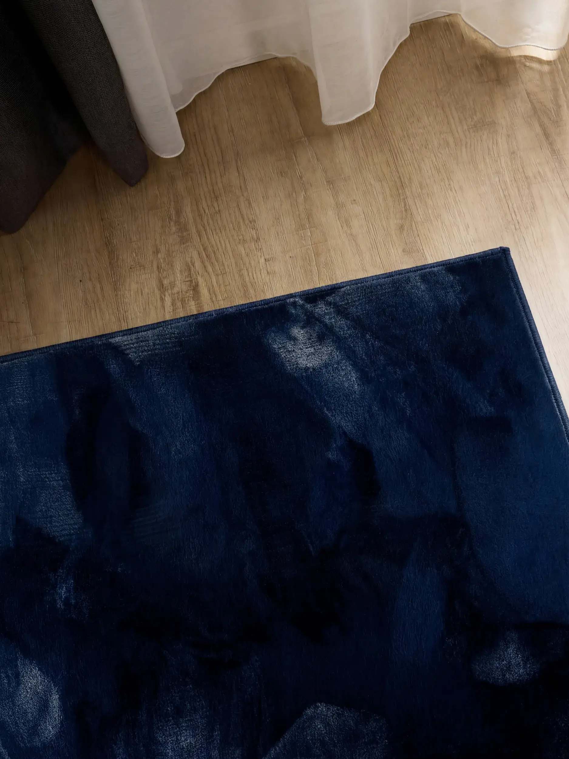 Teppich Furry aus 100% Polyester in  von benuta Basic