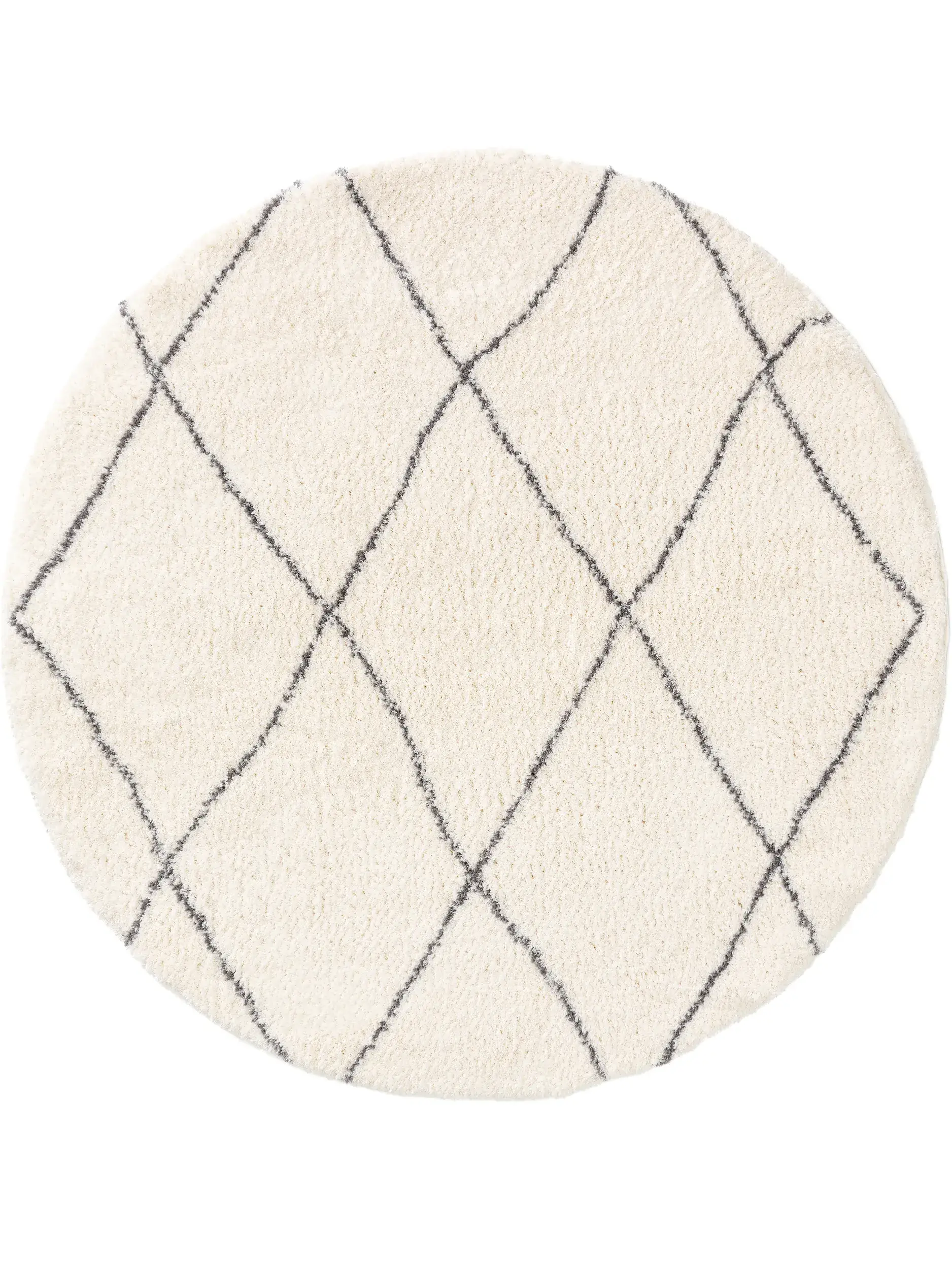 Tapis en 100% Polyester (Microfibre) en Beige avec une pile de 100% Polyester (Microfibre) de hauteur de benuta nest